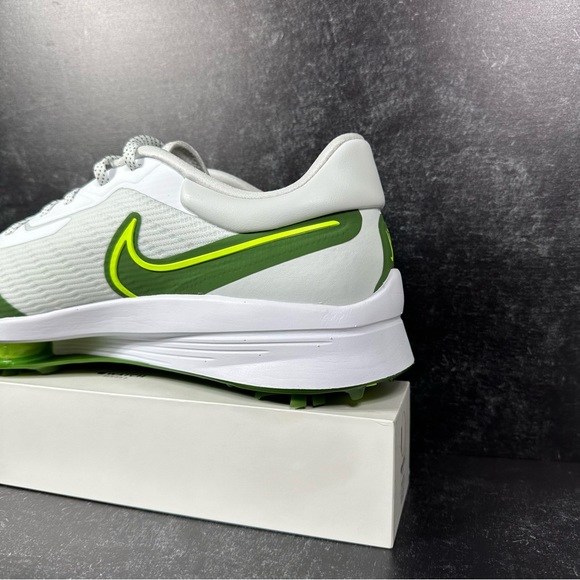 AIR ZOOM INFINITY TOUR NEXT% MENS SPIKED GOLF SHOES SIZE 14 WHITE TREELINE GREEN - Picture 10 of 10
